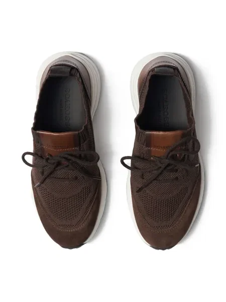 Sneakersy dziecięce Scarosso brązowe