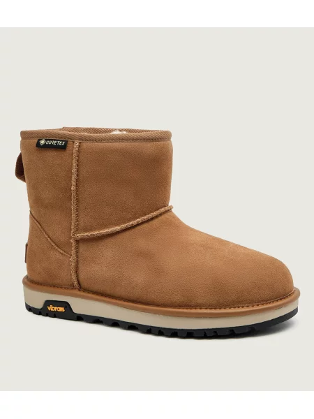 UGG Bocanci W CLASSIC MINI GTX | piele întoarsă maro