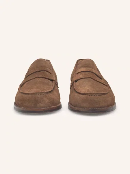 Heinrich Dinkelacker Loafersy Wien Plain V braun brązowe