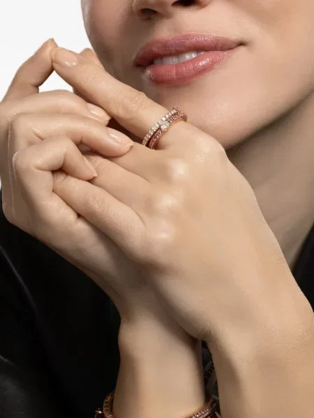Diamant inel Roberto Demeglio roz
