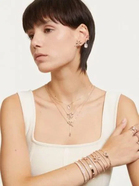 Swarovski Karkötő Matrix fehér