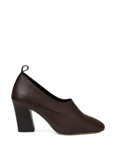 Pantofi cu toc Soeur din piele maro