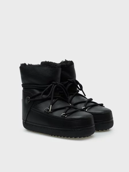 Кожаные сапоги Prpy черные