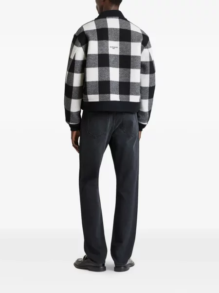 Reversibil geacă bomber Givenchy de lână negru