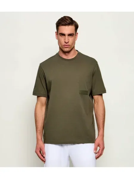 BOSS GREEN Tricou TS_Structure verde