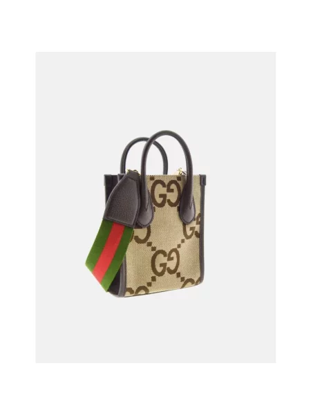 Shopperka Gucci brązowa