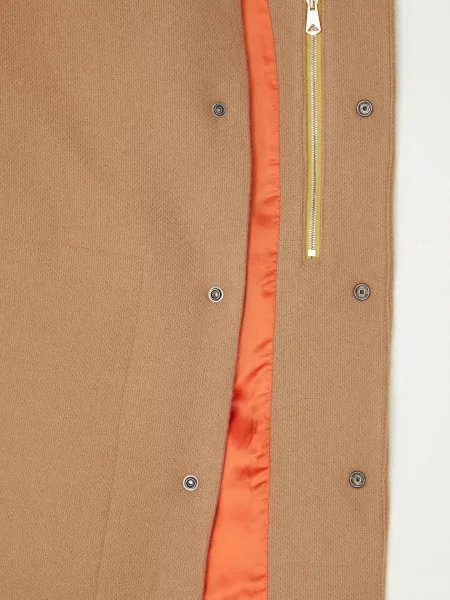 Пухова безрукавка Paul Smith зимова коричневий