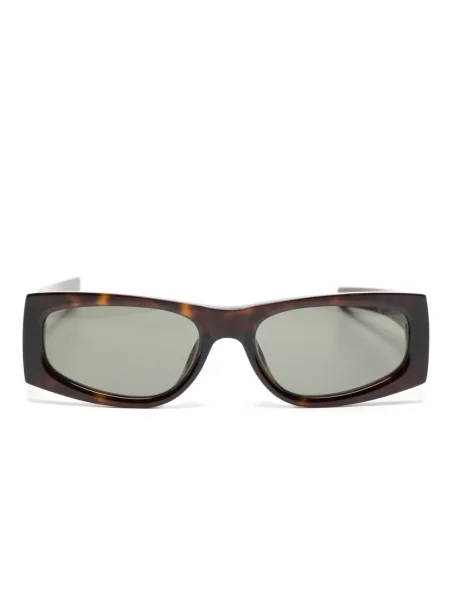 Ochelari de soare Saint Laurent cu autograf maro