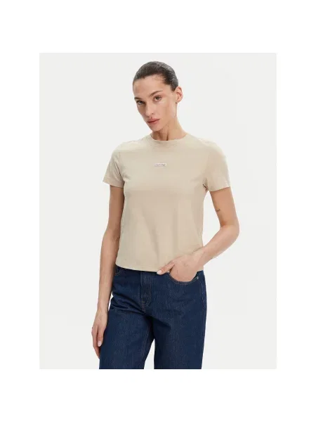 Majica Calvin Klein Jeans bela