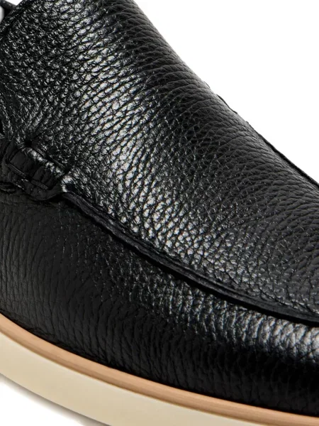 Pantofi loafer Magnanni din piele negru