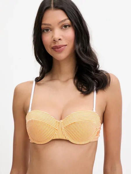 Tommy Hilfiger biustonosz kąpielowy SUMMER pomarańczowy