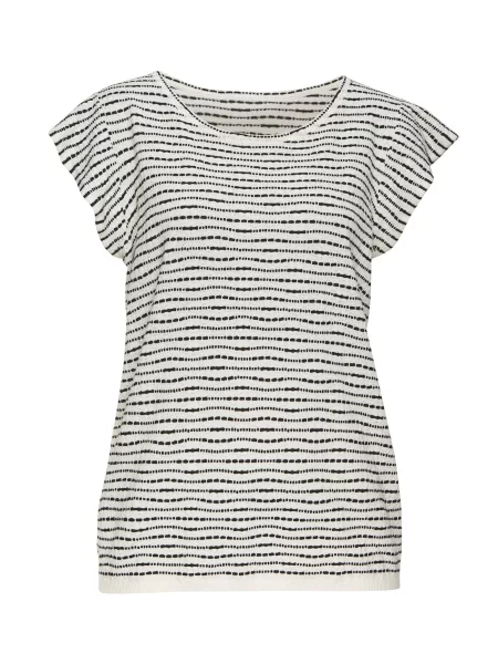 VIVANCE Tricou crem negru