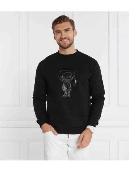 Karl Lagerfeld Hanorac CREWNECK negru