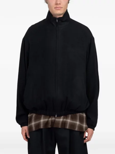 Geacă bomber Ssstein de flanelă negru