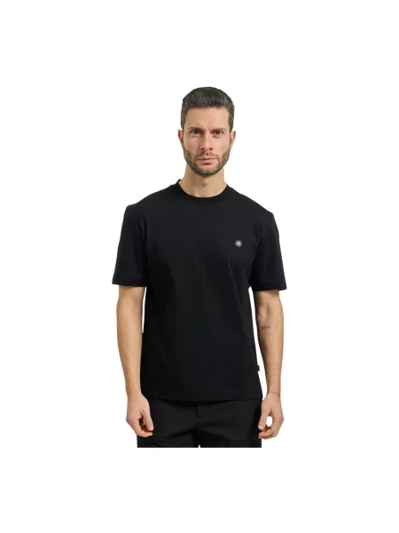 BOSS t-shirt z aplikacją czarny