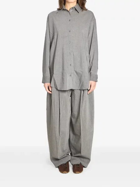 Pantaloni Jacquemus plisate gri