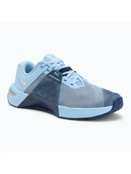 Női súlyemelő cipő Nike Metcon 10 psychic blue/blue void/metallic silver. Méret: 36 EU kék