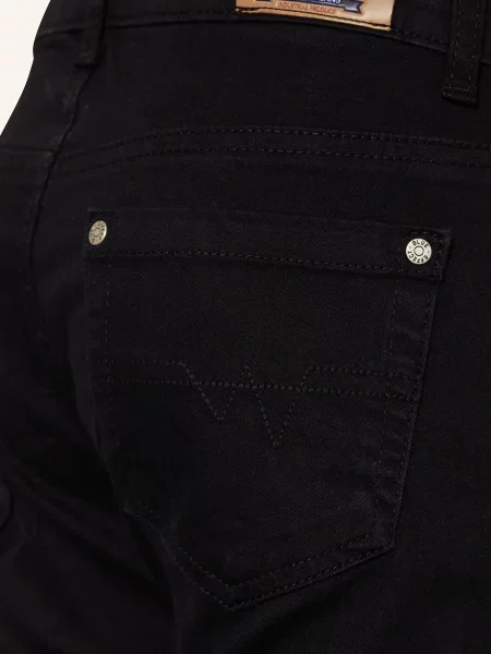Blue Effect Jeansy Regular Fit schwarz czarne