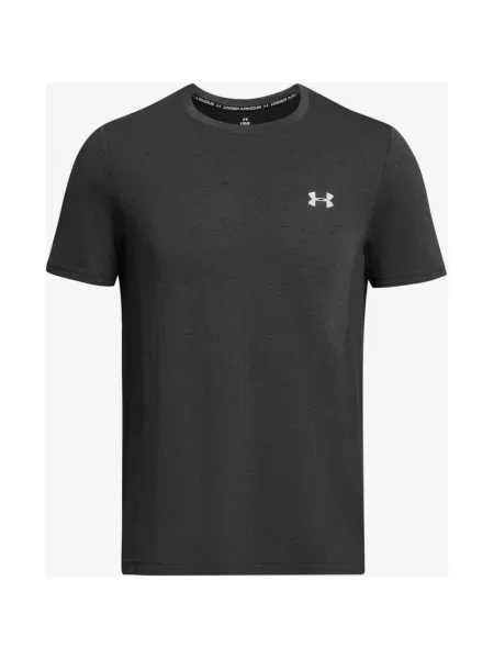 Koszulka Under Armour Vanish Seamless krótki rękaw czarnoszara S czarna