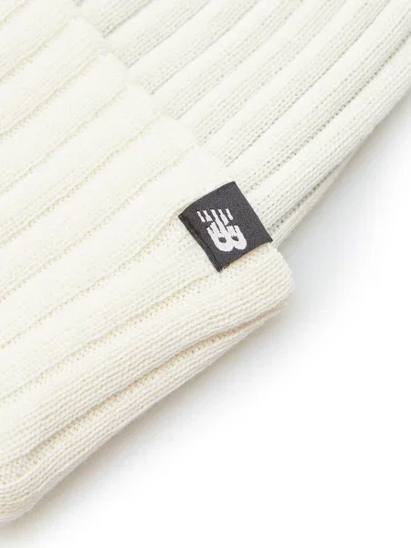 Двостороння шапка New Balance біла