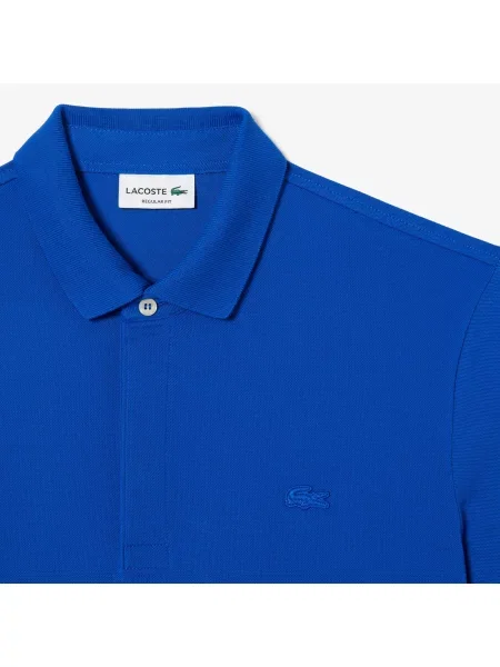 Lacoste Koszulka Polo Smart Paris Z Elastycznej Bawełny niebieska