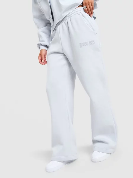 Hoodrich Spodnie Og Ion Oversized Wide Leg Joggers szare