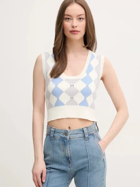 United Colors of Benetton kamizelka lekki beżowy