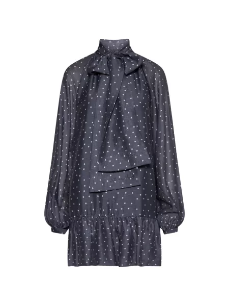 Rochie Silvian Heach cu buline albastru