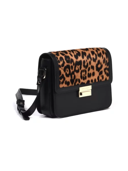Torebka crossbody Baldinini z nadrukiem brązowa