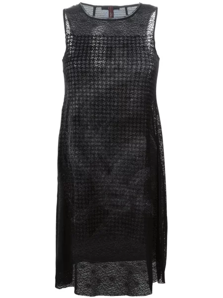 Rochie High fără mâneci negru