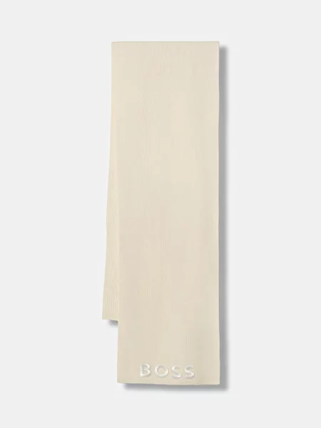 BOSS Volnen šal Lara_scarf bež