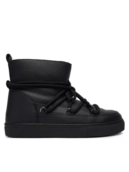 Inuikii Full Leather śniegowce skórzane czarne
