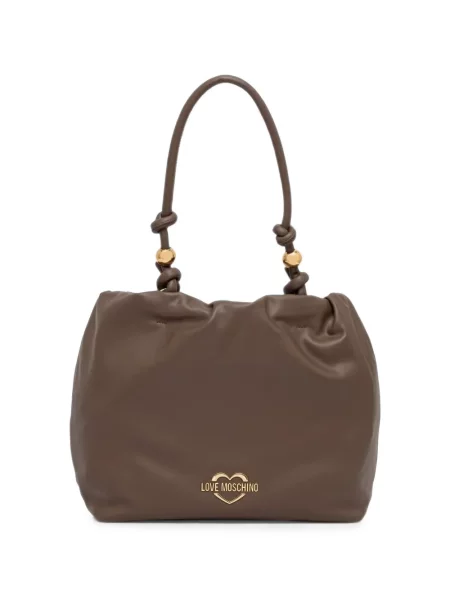 Geantă Love Moschino maro