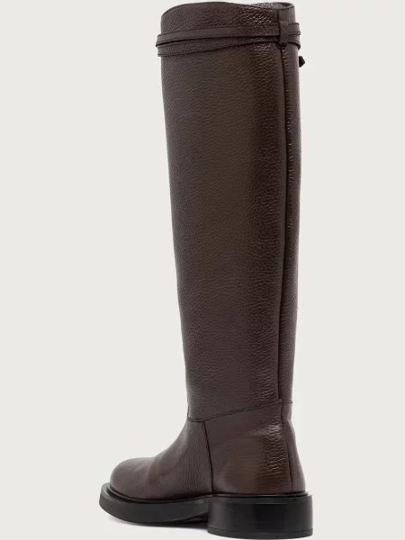 Кожаные сапоги Pollini