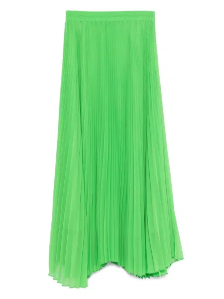 Плисирана макси плисирана пола Styland зелено