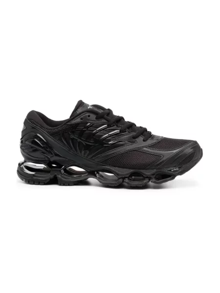 Sneakersy Mizuno skórzane czarne