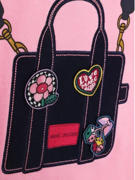 Každodenní šaty Marc Jacobs růžové