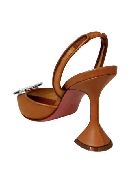 Pantofi cu toc Amina Muaddi slingback