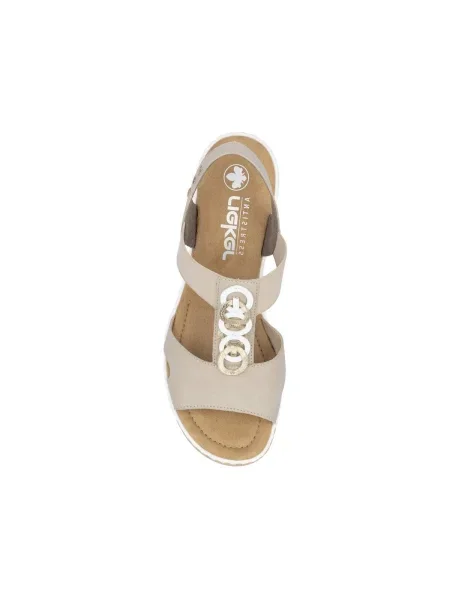 Pantofi Rieker alb