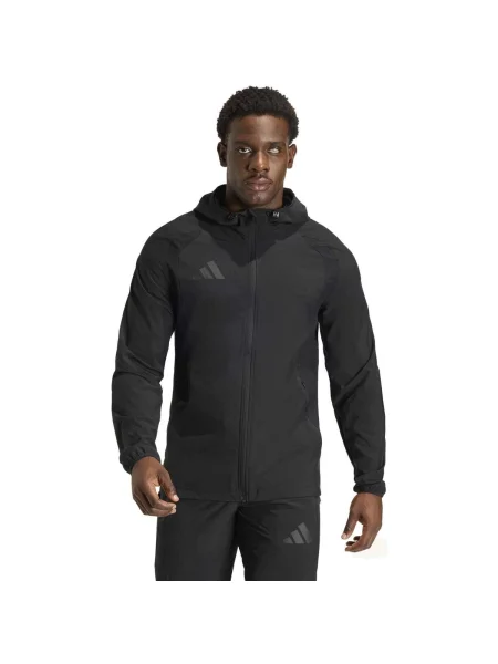 Adidas Performance sportos dzseki The Tiro Travel fekete