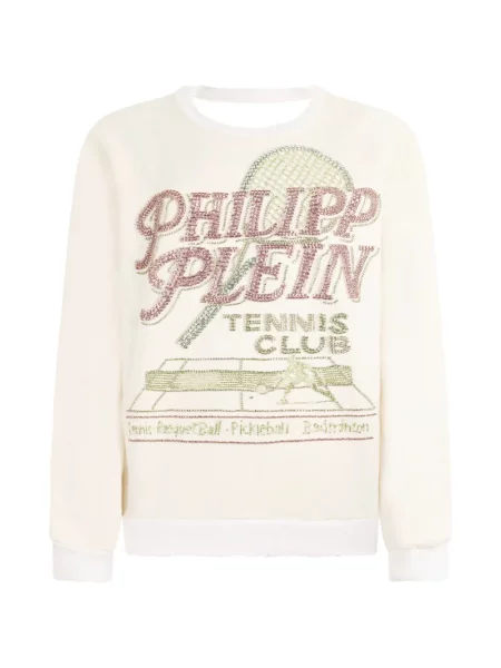 Hanorac Philipp Plein tenis alb