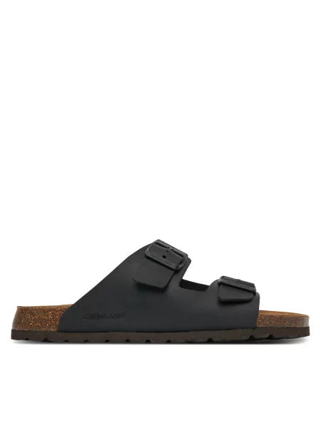 Шльопанці Grünland Bobo чорний