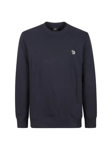 Bluza Paul Smith w zebrę z logo niebieska