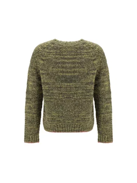 Sweter Sunflower wełniany zielony