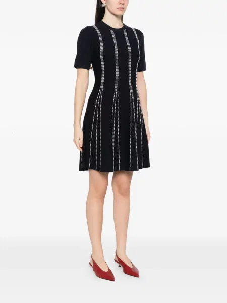 Rochie mini Liu Jo în linie A de costum mini albastru