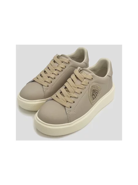 Sneakersy Blauer beżowe