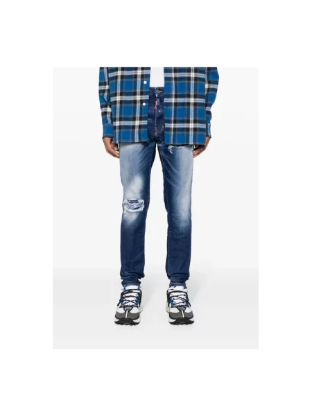 Jeansy Dsquared2 niebieskie