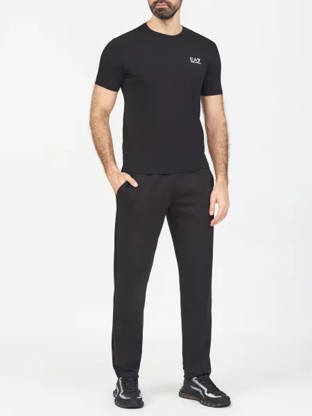 Футболка Ea7 Emporio Armani чорна