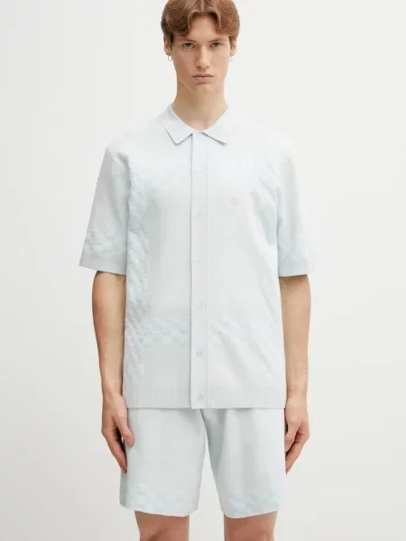 Filling Pieces Resort Shirt cămașă cu vâscoză bărbătească
