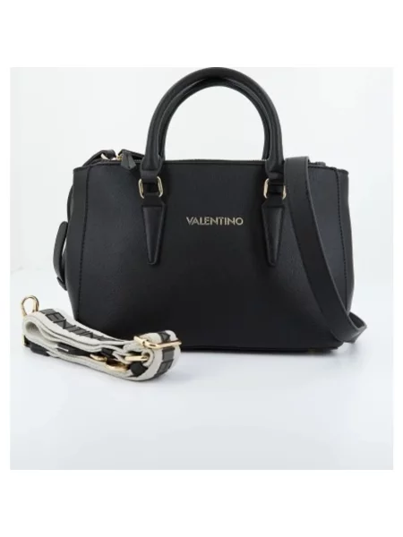 Lniany zegarek Valentino By Mario Valentino czarny